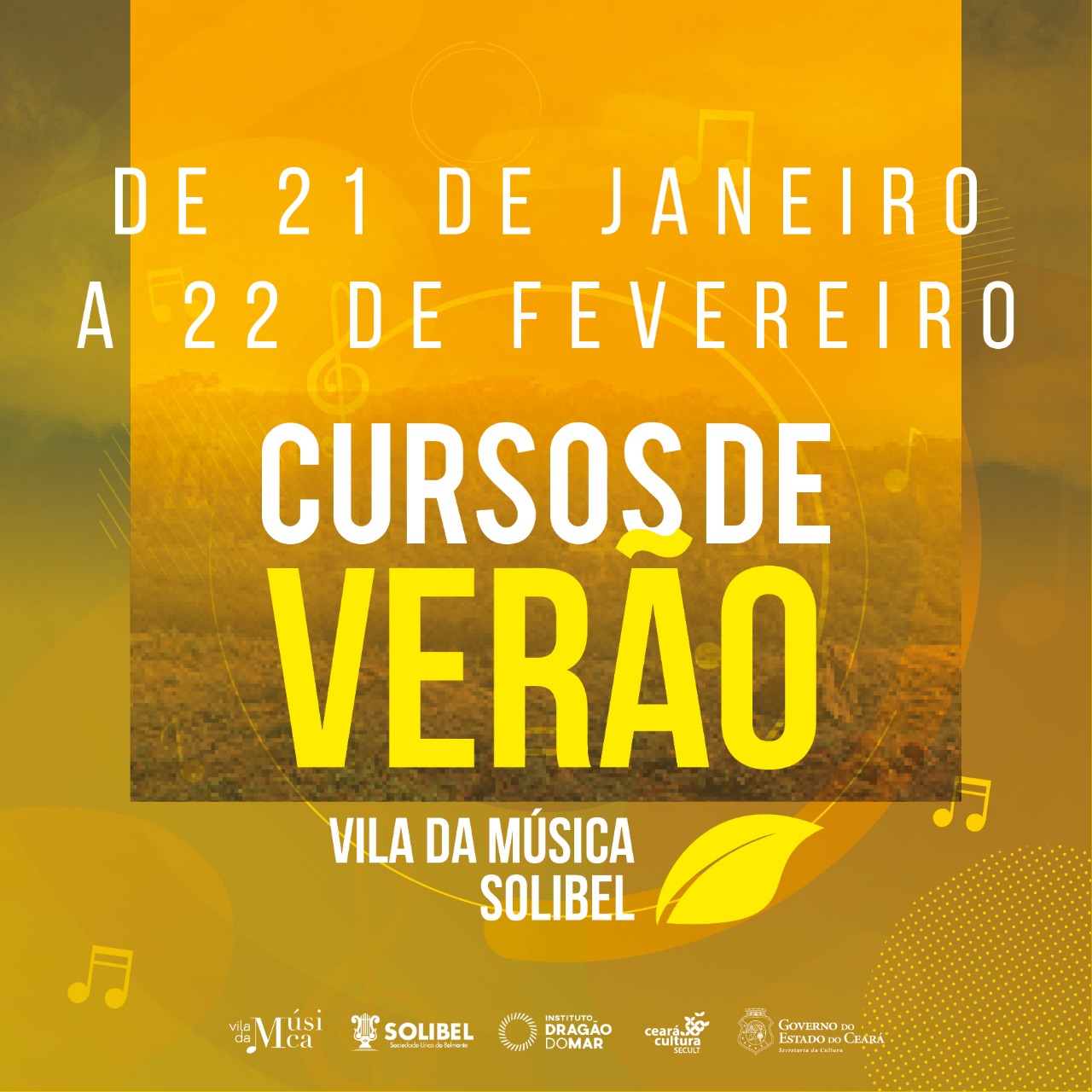 Vila da Música Solibel abre inscrições para Cursos de Verão