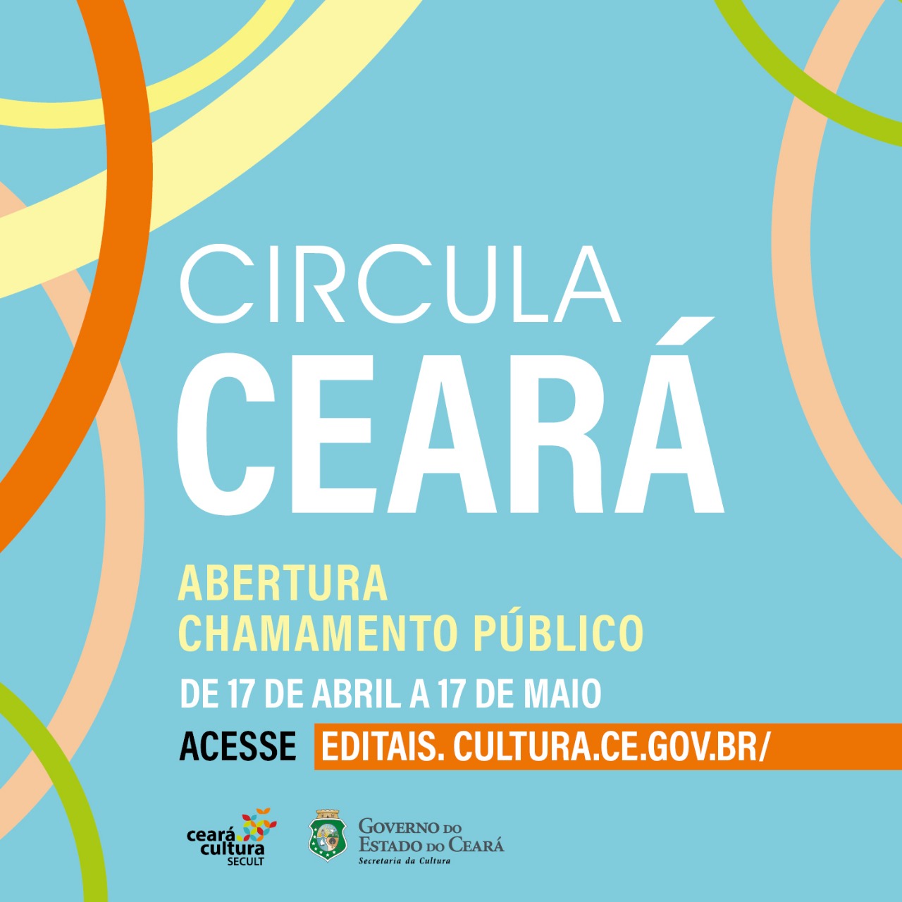 Circula Ceará: Secult abre chamada pública para artistas cearenses
