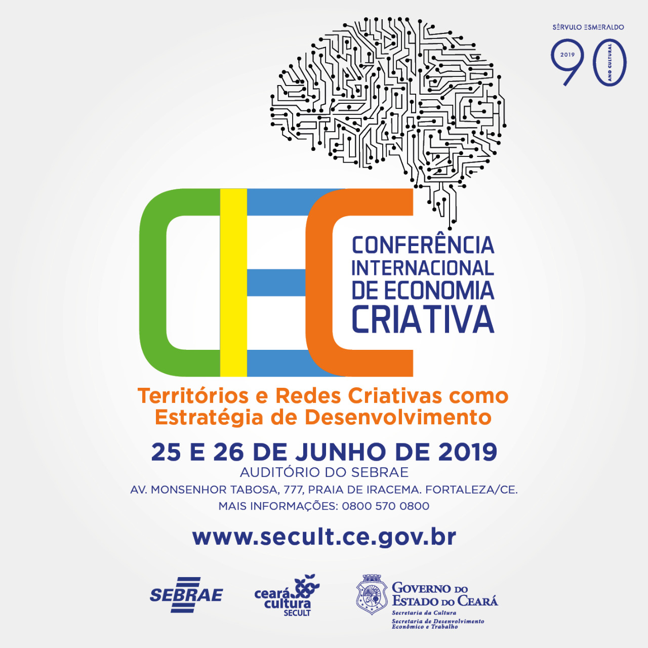 Conferência Internacional de Economia Criativa acontece nos dias 25 e 26 de junho