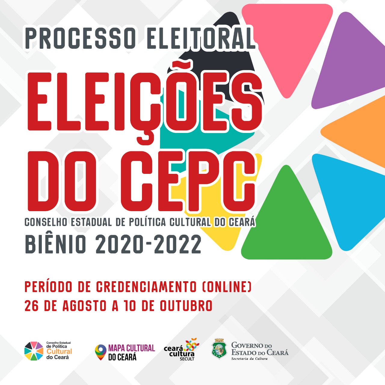 Secult torna público o Processo Eleitoral do CEPC – Biênio 2020-2022