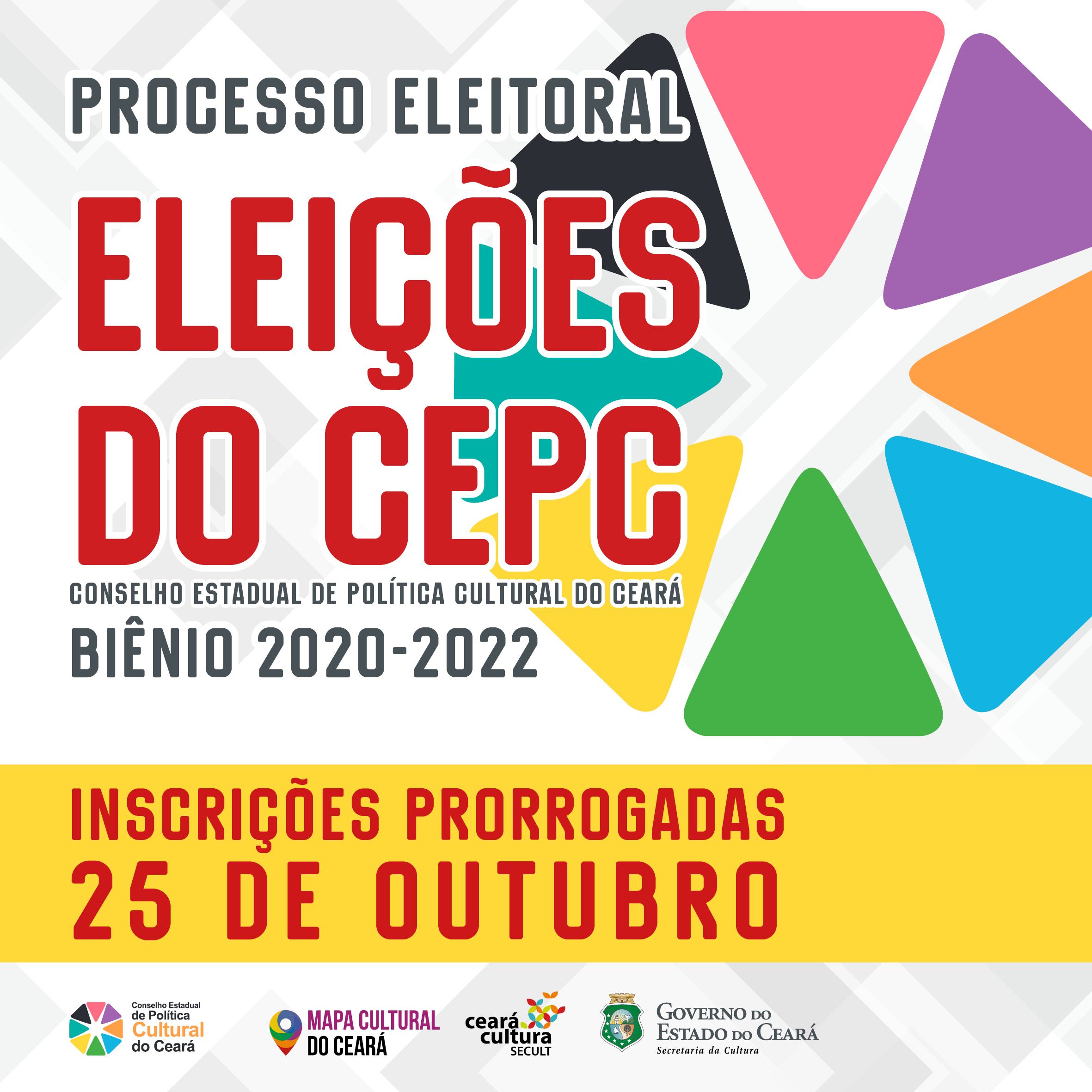 #PRORROGADO: Inscrições para as Eleições do CEPC – Biênio 2020-2022 seguem até 25/10