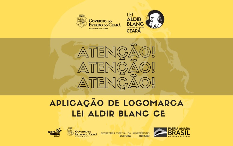 Aplicação de Logomarca – Lei Aldir Blanc CE