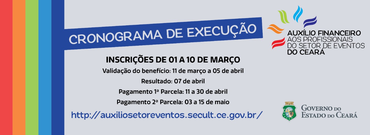 Cadastro para solicitação de auxílio financeiro