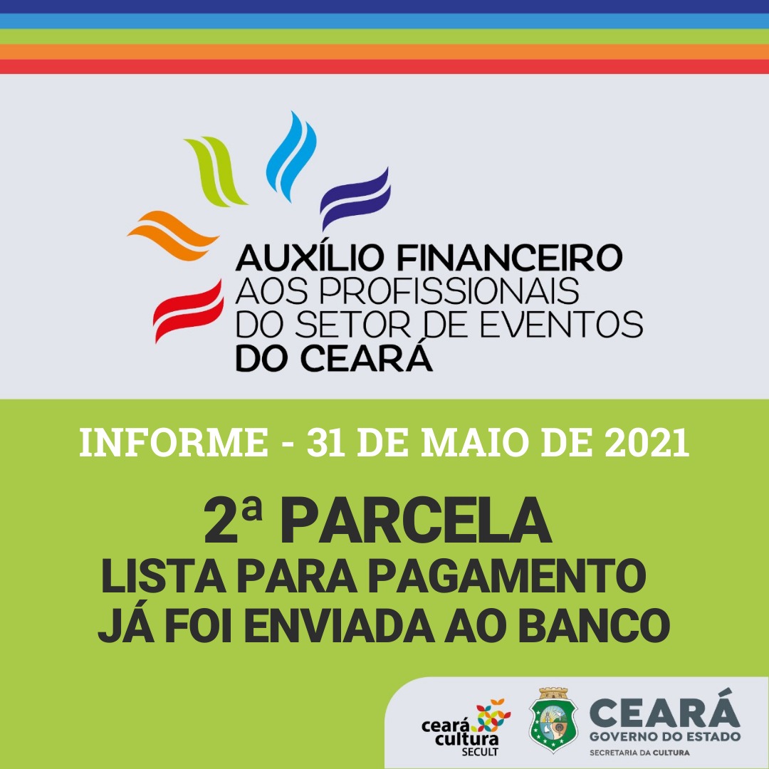 Informe – 31/05 – Auxílio Financeiro aos Trabalhadores e Trabalhadoras do Setor de Eventos