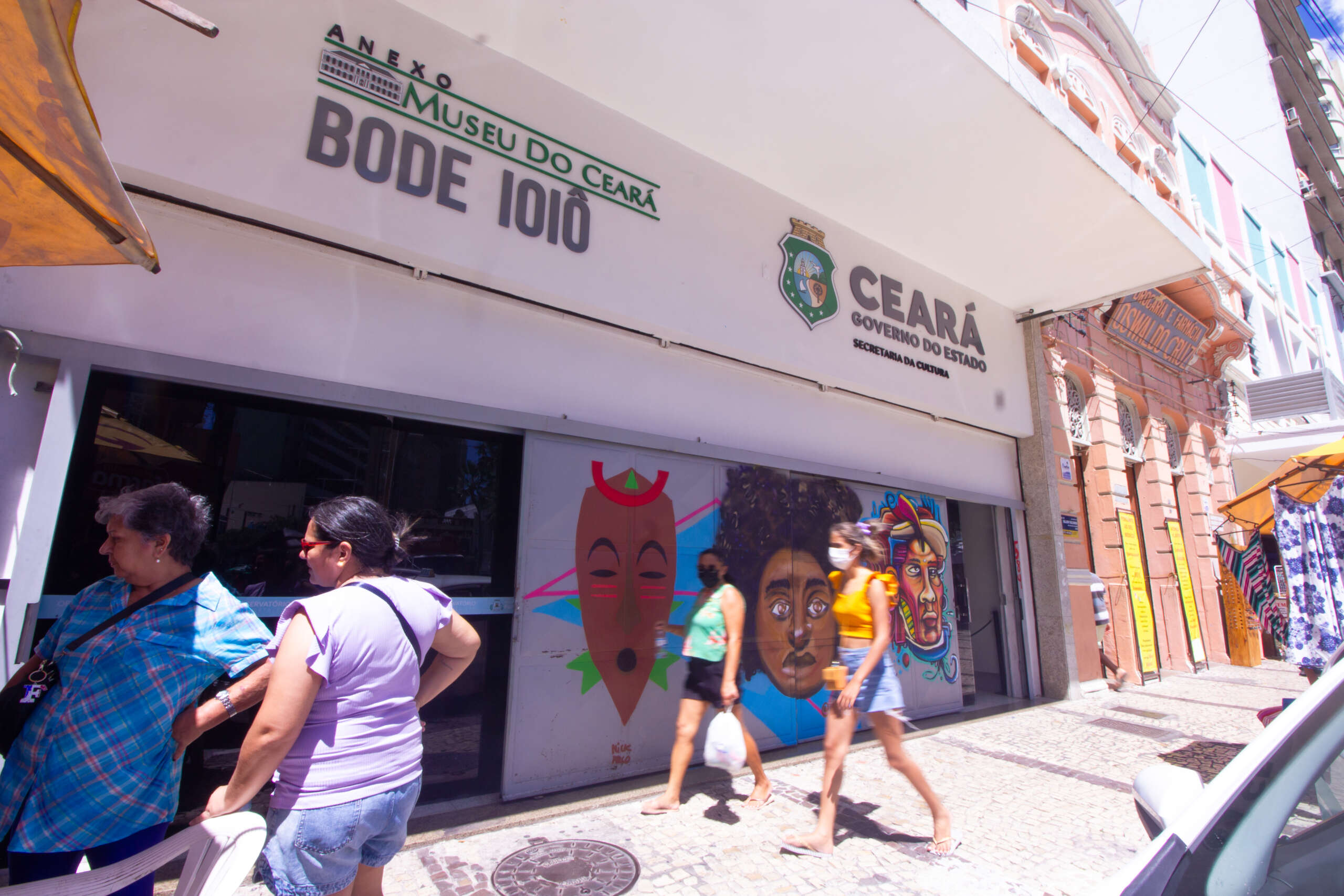 Museu do Ceará promove projeto de arte urbana para celebrar Cultura Afro-Brasileira