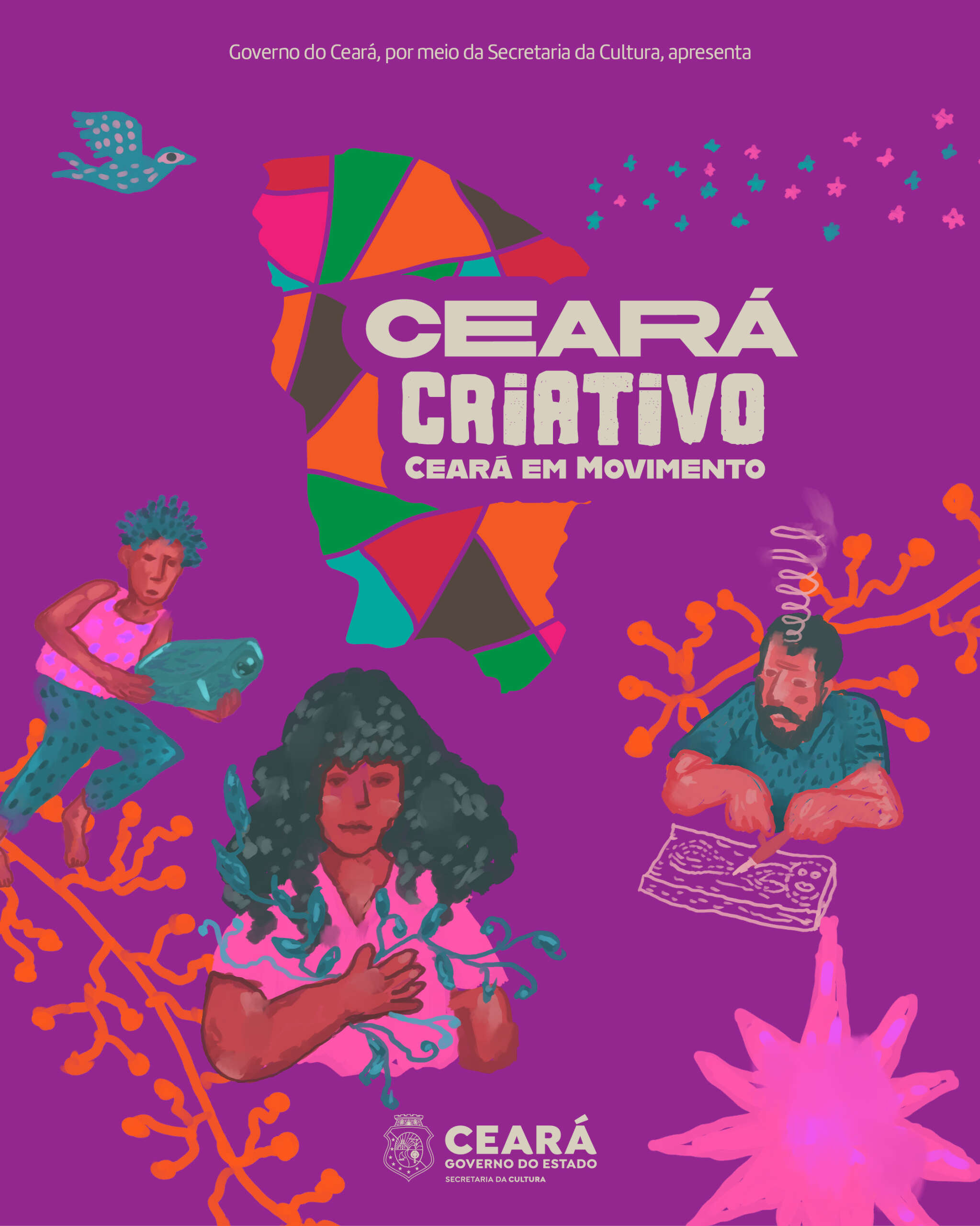 Secult Ceará investe em circulação formativa em Arte e Cultura em dez municípios cearenses entre maio e agosto