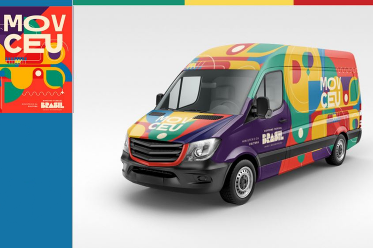 Imagem das vans que serão entregues
