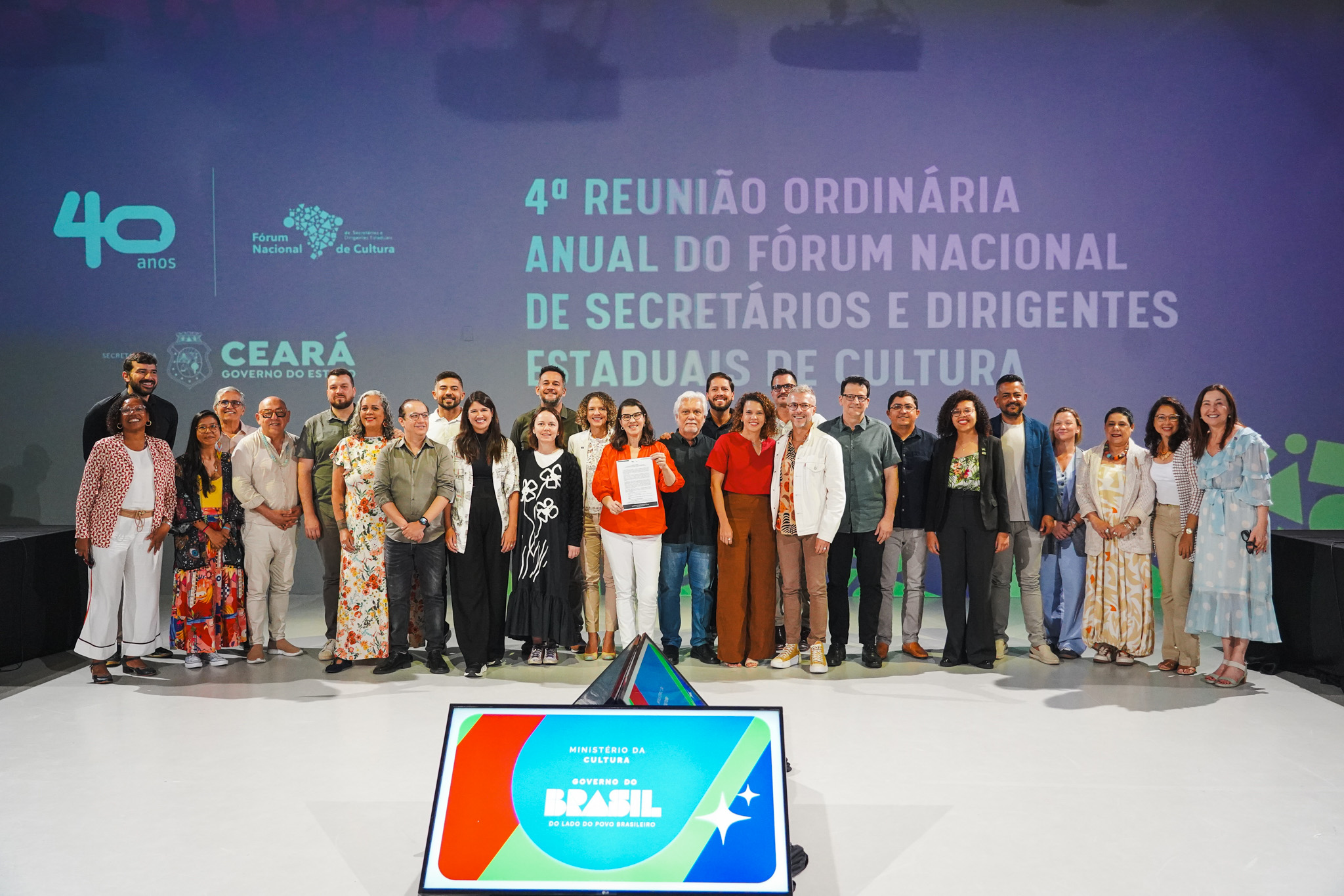 No Ceará, Fórum Nacional de Secretários e Dirigentes Estaduais de Cultura conclui edição e avança debate sobre as políticas culturais no Brasil